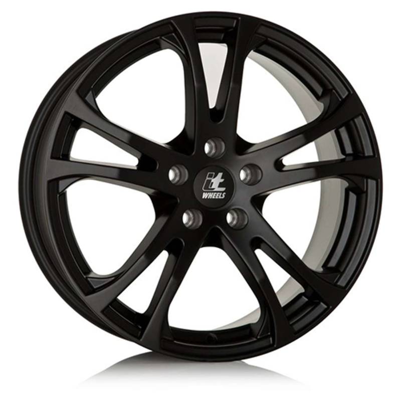 ITWHEELS MICHELLE mattschwarz 7.5Jx17 5x108 ET45 von ITWHEELS