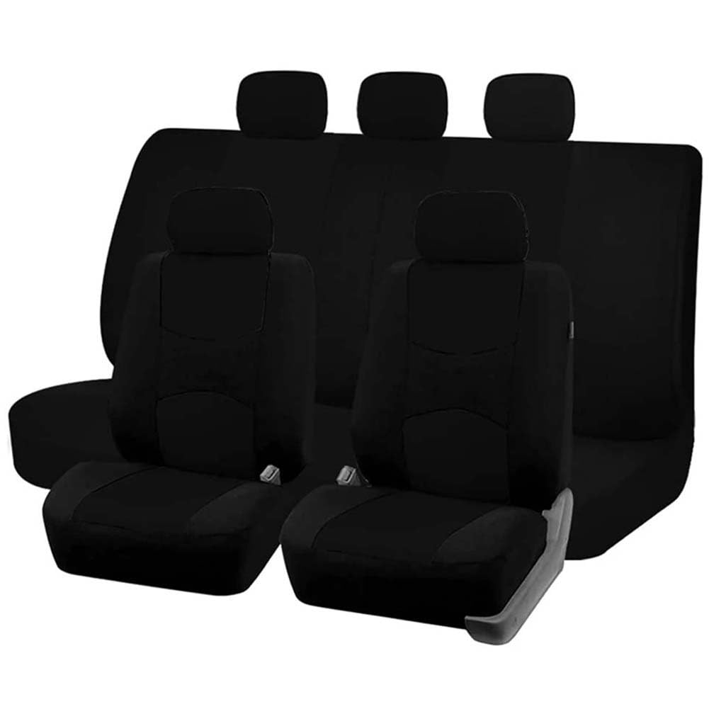 IUHYGUHGTFS Auto Stoff Sitzbezüge Set für Audi Q5 2016-2025, Allwetter rutschfest Atmungsaktiv Schonbezug Set Sitzschoner Innenraum Zubehör,B/Black IUHYGUHGTFS Auto Stoff Sitzbezüge Set für Audi Q5 2016-2025, Allwetter rutschfest Atmungsaktiv Schonbezug Set Sitzschoner Innenraum Zubehör,B/Black von IUHYGUHGTFS