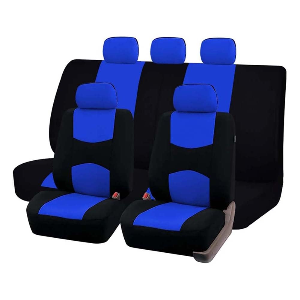 IUHYGUHGTFS Auto Stoff Sitzbezüge Set für Audi Q8 2012-2025, Allwetter rutschfest Atmungsaktiv Schonbezug Set Sitzschoner Innenraum Zubehör,D/Blue IUHYGUHGTFS Auto Stoff Sitzbezüge Set für Audi Q8 2012-2025, Allwetter rutschfest Atmungsaktiv Schonbezug Set Sitzschoner Innenraum Zubehör,D/Blue von IUHYGUHGTFS
