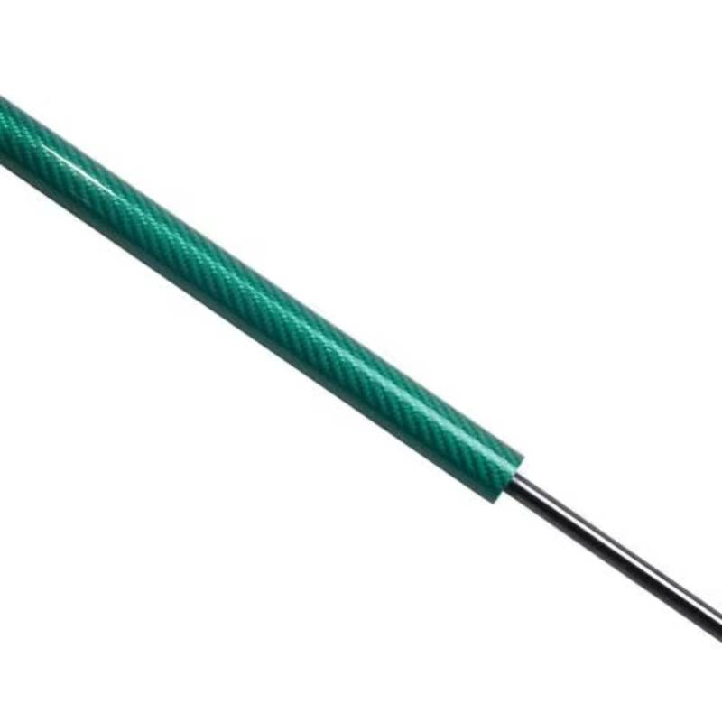 Motorhaubendämpfer Für VW Für Golf Mk8 2019-2022 Front Hood Bonnet Ändern Gas Strut Lift Unterstützung Stange Säule Prop Schock Dämpfer Strut Motorhauben Gasfeder(Green Carbon Fiber) von IUKMR