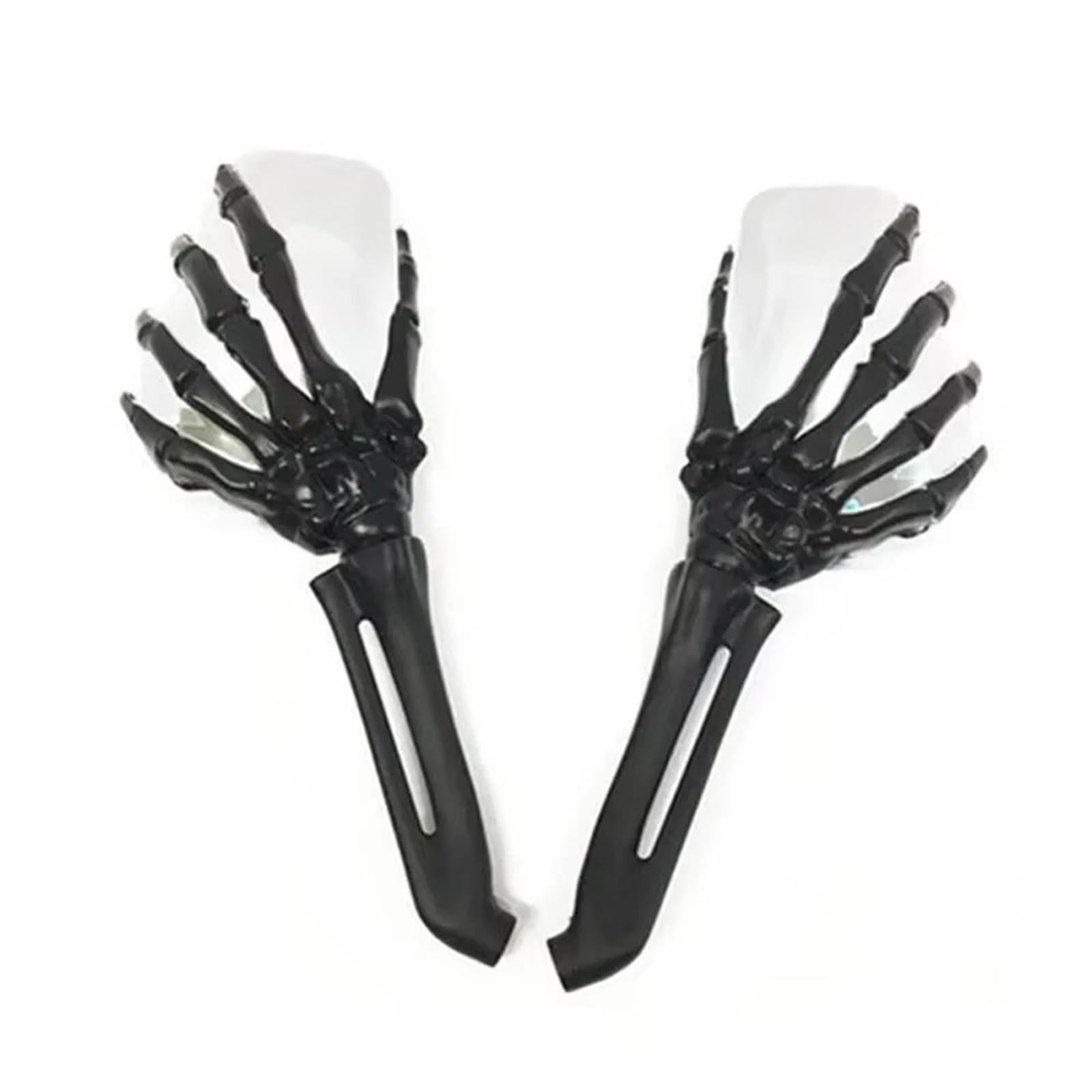 Motorrad Seitenspiegel Für Dyna, für Fatboy, für Softai, für Straßenmotorrad-Rückspiegel Motorrad Rückspiegel(Black Finger) von IUKMR