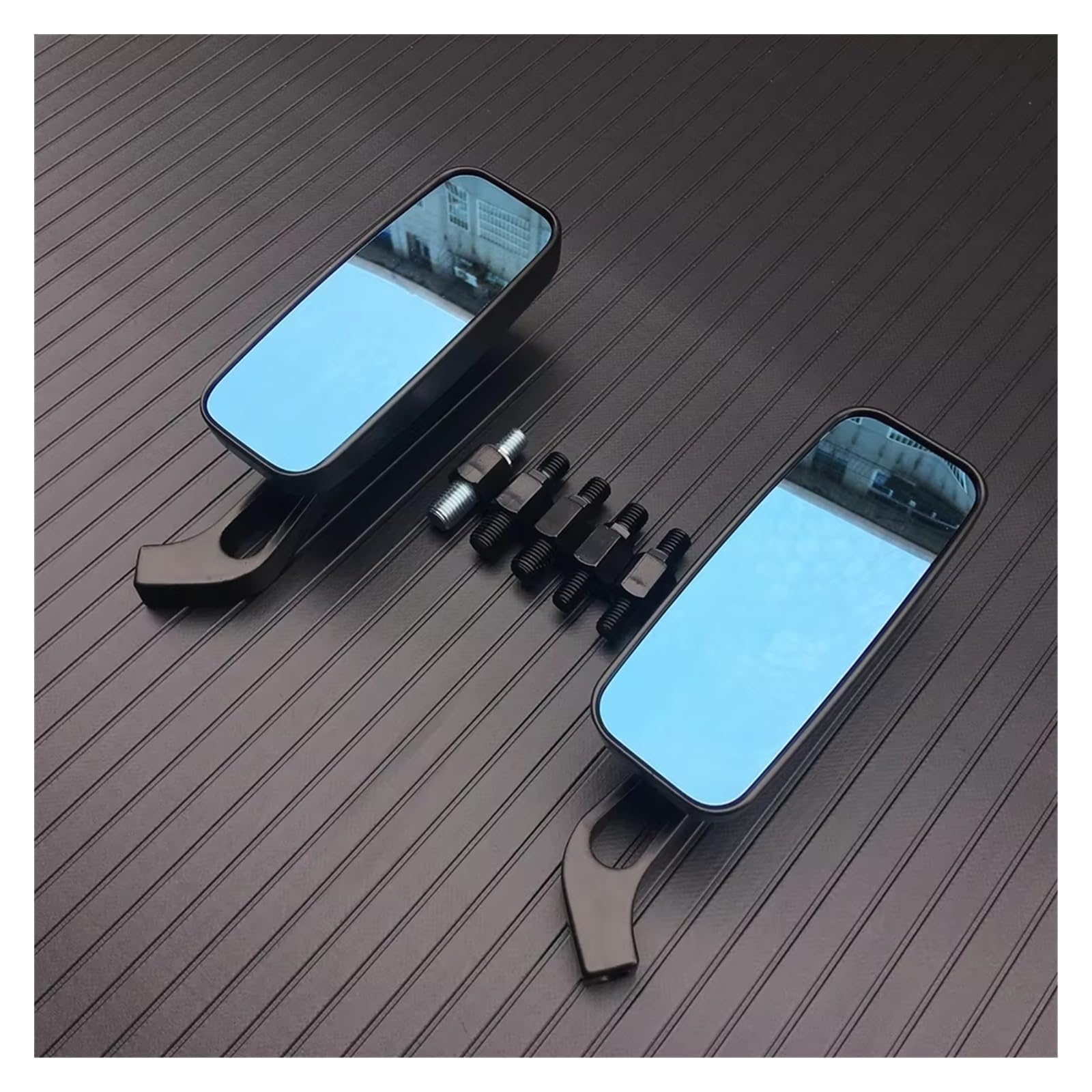 Motorrad Seitenspiegel Für Kawasaki Street Sports Bike Für Chopper Für Cruiser Universal 1 Paar 8mm 10mm Motorrad Rearview Außenspiegel Motorrad Rückspiegel Motorrad Seitenspiegel Für Kawasaki Street Sports Bike Für Chopper Für Cruiser Universal 1 Paar 8mm 10mm Motorrad Rearview Außenspiegel Motorrad Rückspiegel von IUKMR