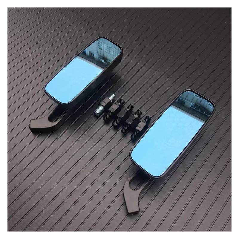 Motorrad Seitenspiegel Für Kawasaki Street Sports Bike Für Chopper Für Cruiser Universal 1 Paar 8mm 10mm Motorrad Rearview Außenspiegel Motorrad Rückspiegel von IUKMR