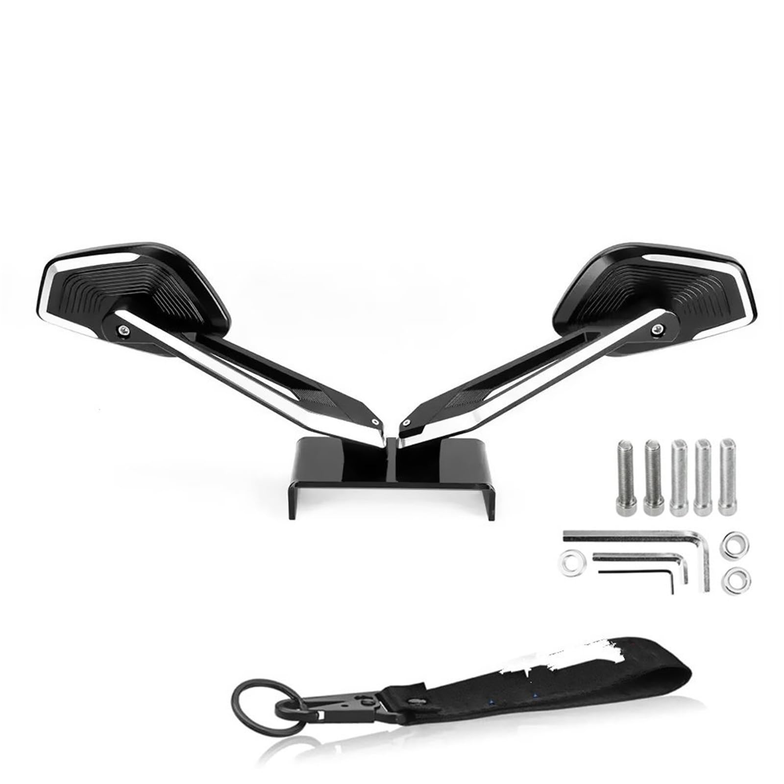 Motorrad Seitenspiegel Für R1300GS Für R1200GS Für ADV Für S1000XR F900R/Für XR F850GS Für F750GS Motorrad Seite Rückspiegel Rückspiegel Motorrad Rückspiegel(CNC Parts) von IUKMR