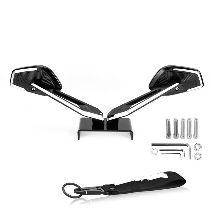 Motorrad Seitenspiegel Für R1300GS Für R1200GS Für ADV Für S1000XR F900R/Für XR F850GS Für F750GS Motorrad Seite Rückspiegel Rückspiegel Motorrad Rückspiegel(CNC Parts) von IUKMR