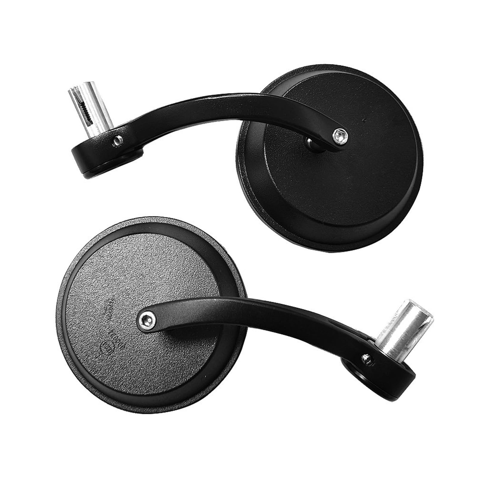 Motorrad Seitenspiegel Für ZONTES G1-125 G2-125 KD150-G1 G2 GK350 GK125 Motorrad-Lenker-Rückspiegel Umkehrgriff Bar Ends Seitenspiegel Motorrad Rückspiegel(One Pair) von IUKMR