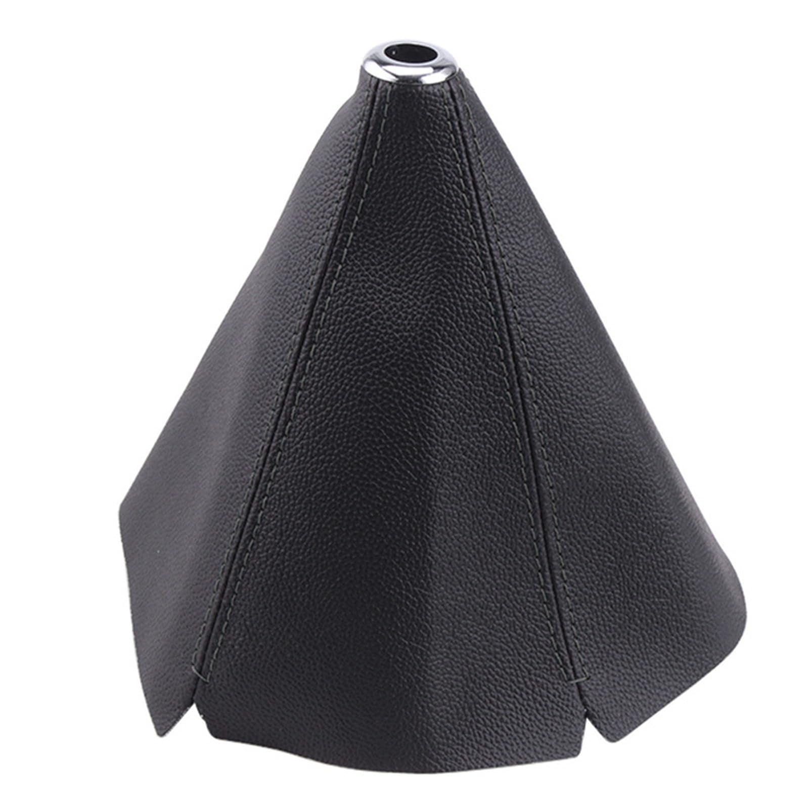 Schaltknauf 16mm Universal Auto Gangschaltung Kragen Pu Leder Auto Schaltkragen Automatische Auto Manuelle Schalt Boot Abdeckung Legging Auto Schaltknauf(Schwarz) von IUKMR