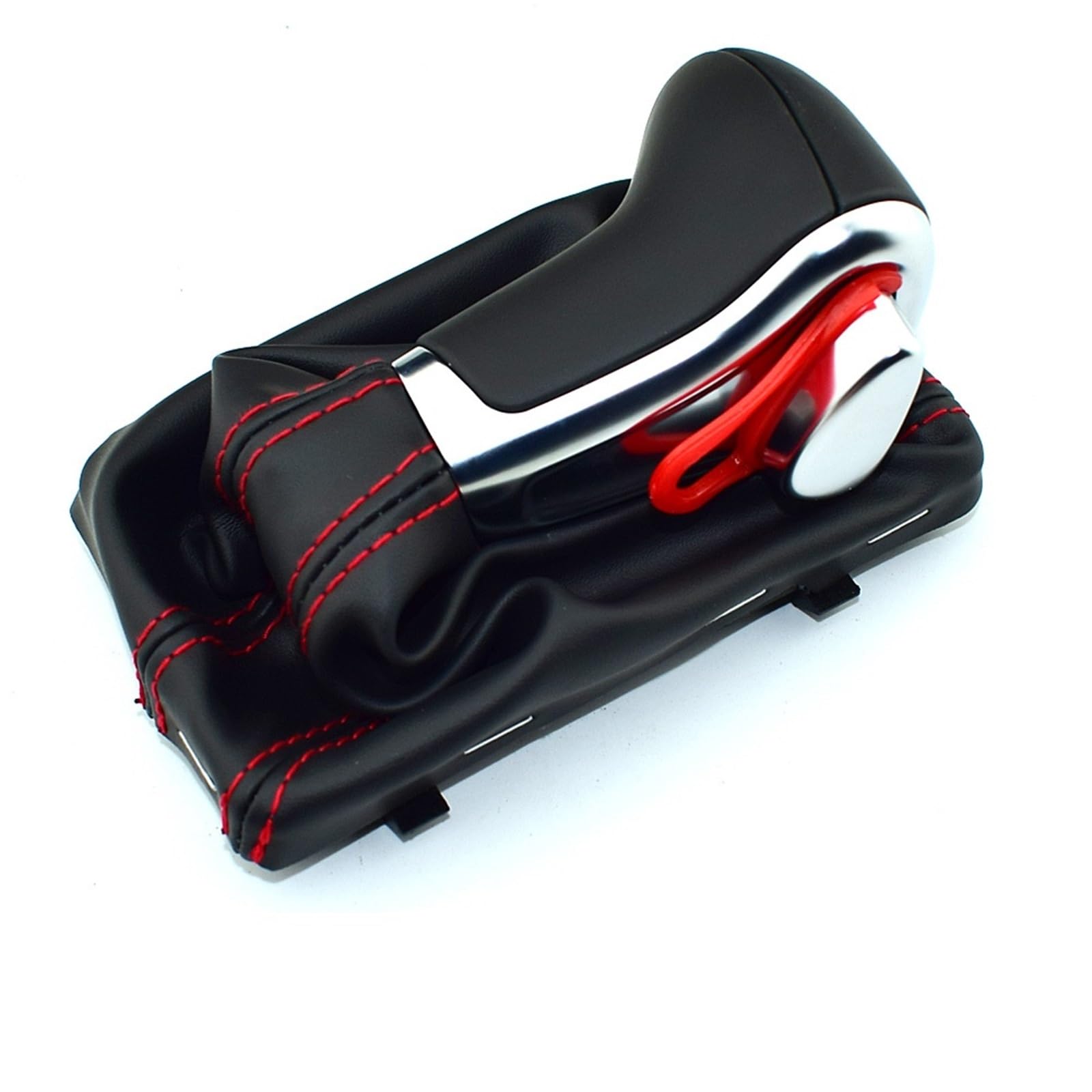 Schaltknauf Für A6 A7 A3 A4 A5 A6 C6 Q7 Q5 2009 2010 2011 2012 2014 4G1 713 139 R Auto Automatischer Chrom-Schaltknauf Auto Schaltknauf(Red line Black) von IUKMR