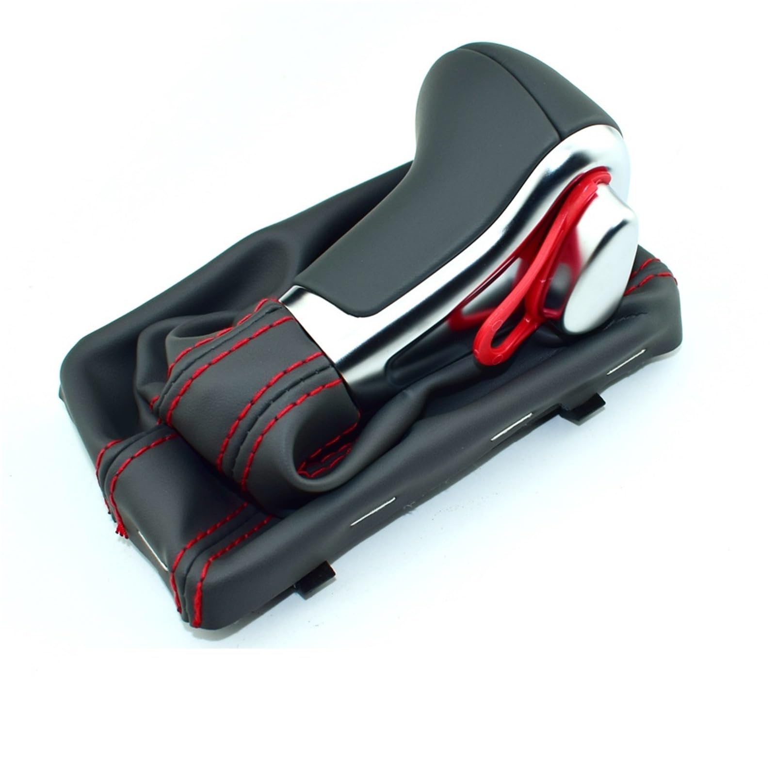 Schaltknauf Für A6 A7 A3 A4 A5 A6 C6 Q7 Q5 2009 2010 2011 2012 2014 4G1 713 139 R Auto Automatischer Chrom-Schaltknauf Auto Schaltknauf(Red line Gray) von IUKMR