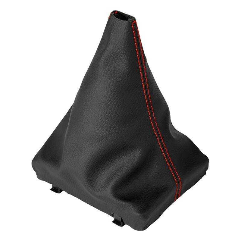 Schaltknauf Für A6 C6 2004-2012 5/6-Gang-Schaltknauf Griff Kopfhebel Stick Pen Pu-Leder Gamasche Boot Cover Case Auto Schaltknauf(B0560) von IUKMR