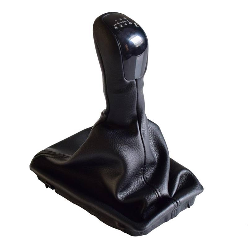 Schaltknauf Für Benz E-Klasse W211 2002-2009 Leder Staub-Proof Abdeckung Fall Manuelle 6 Geschwindigkeit Getriebe Schaltknauf Hebel Handball Auto Schaltknauf(Classic-6 Speed) von IUKMR