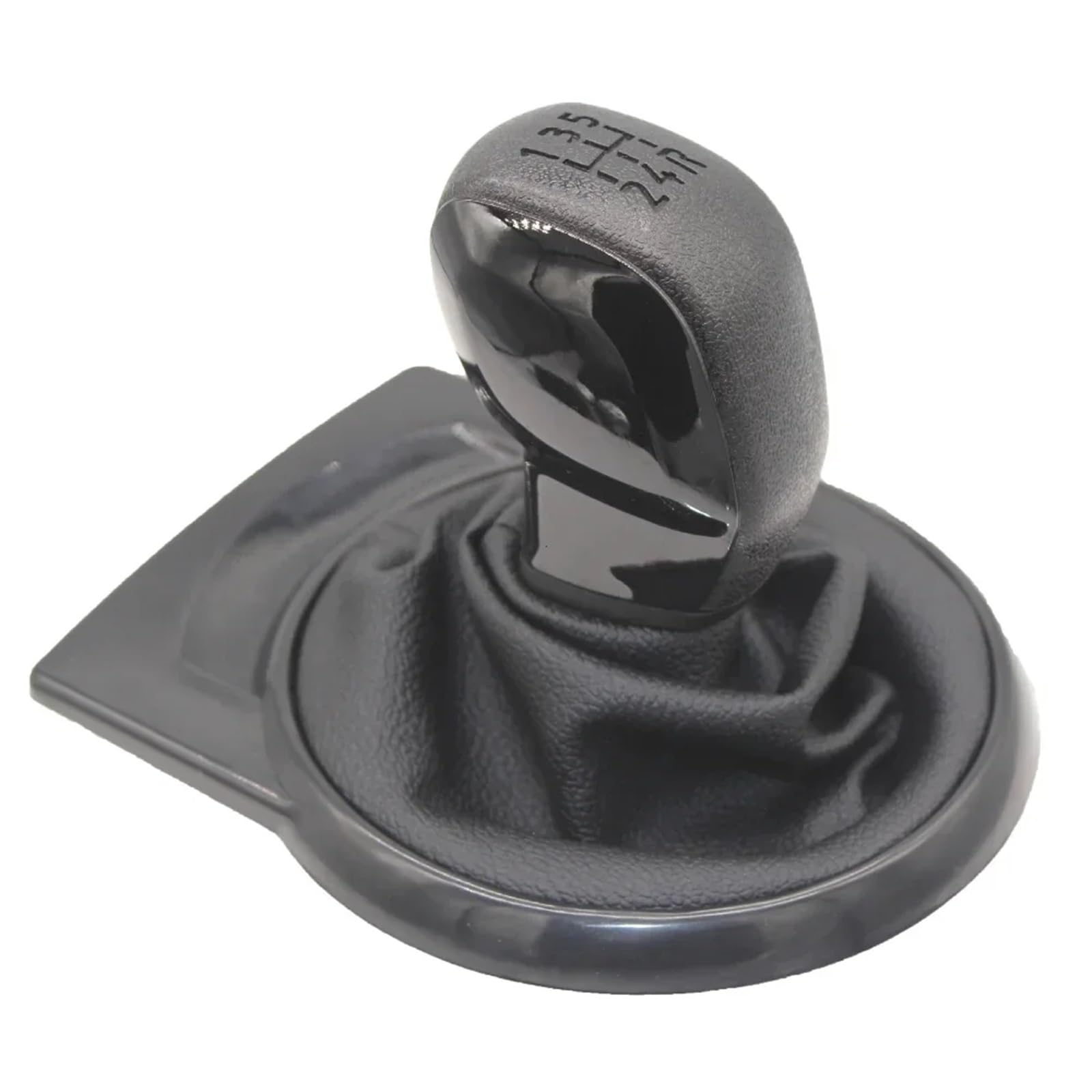 Schaltknauf Für Citroen C4 MK1 2004 2005 2006 2007 2008 Auto Schaltknauf Gamasche Boot Abdeckung Fall 5 Geschwindigkeit Auto Schaltknauf(Schwarz) von IUKMR