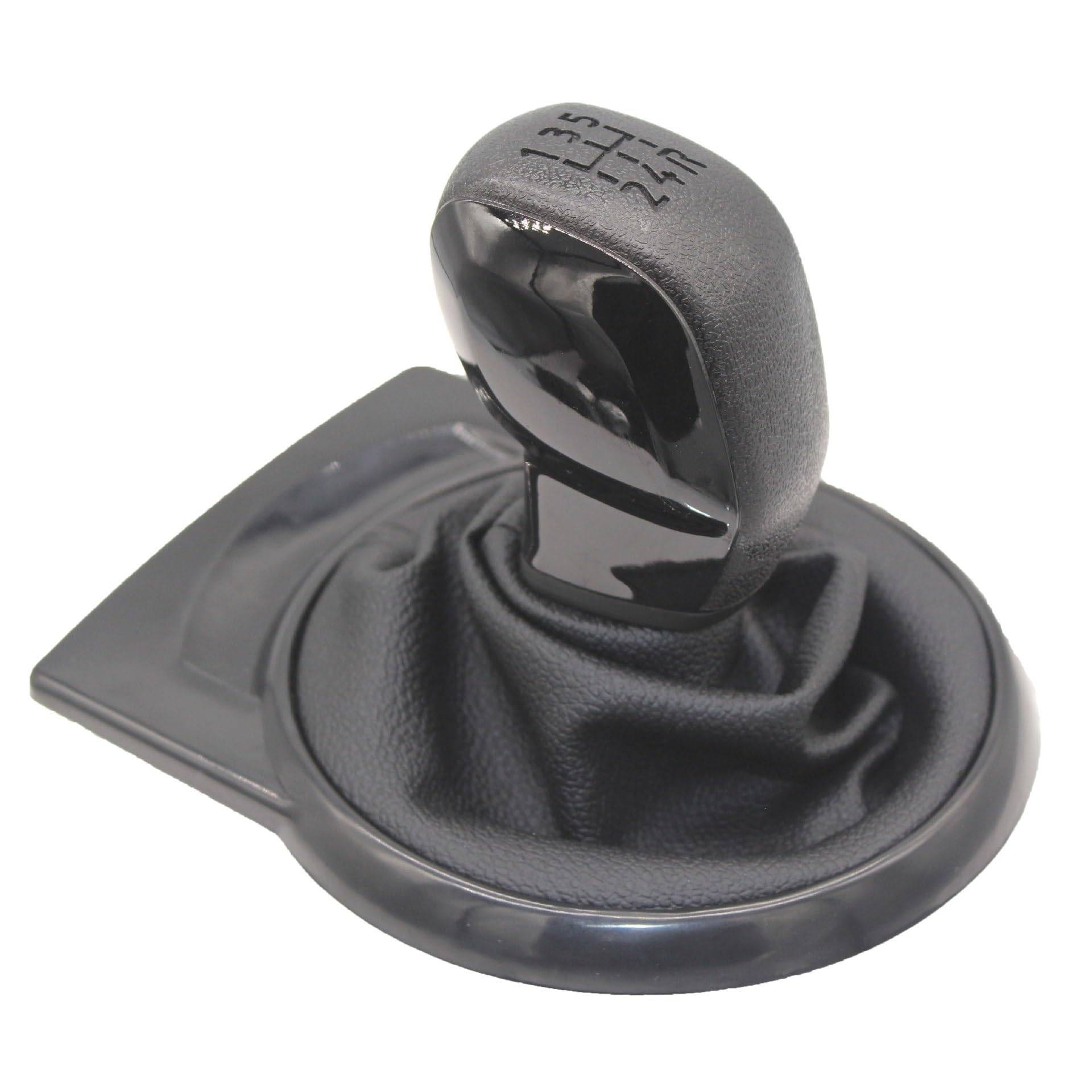 Schaltknauf Für Citroen C4 MK1 2004 2005 2006 2007 2008 Manuelle 5-Gang-Schaltknauf Schalthebel Griff Gamasche Abdeckung Auto Schaltknauf(Schwarz) von IUKMR