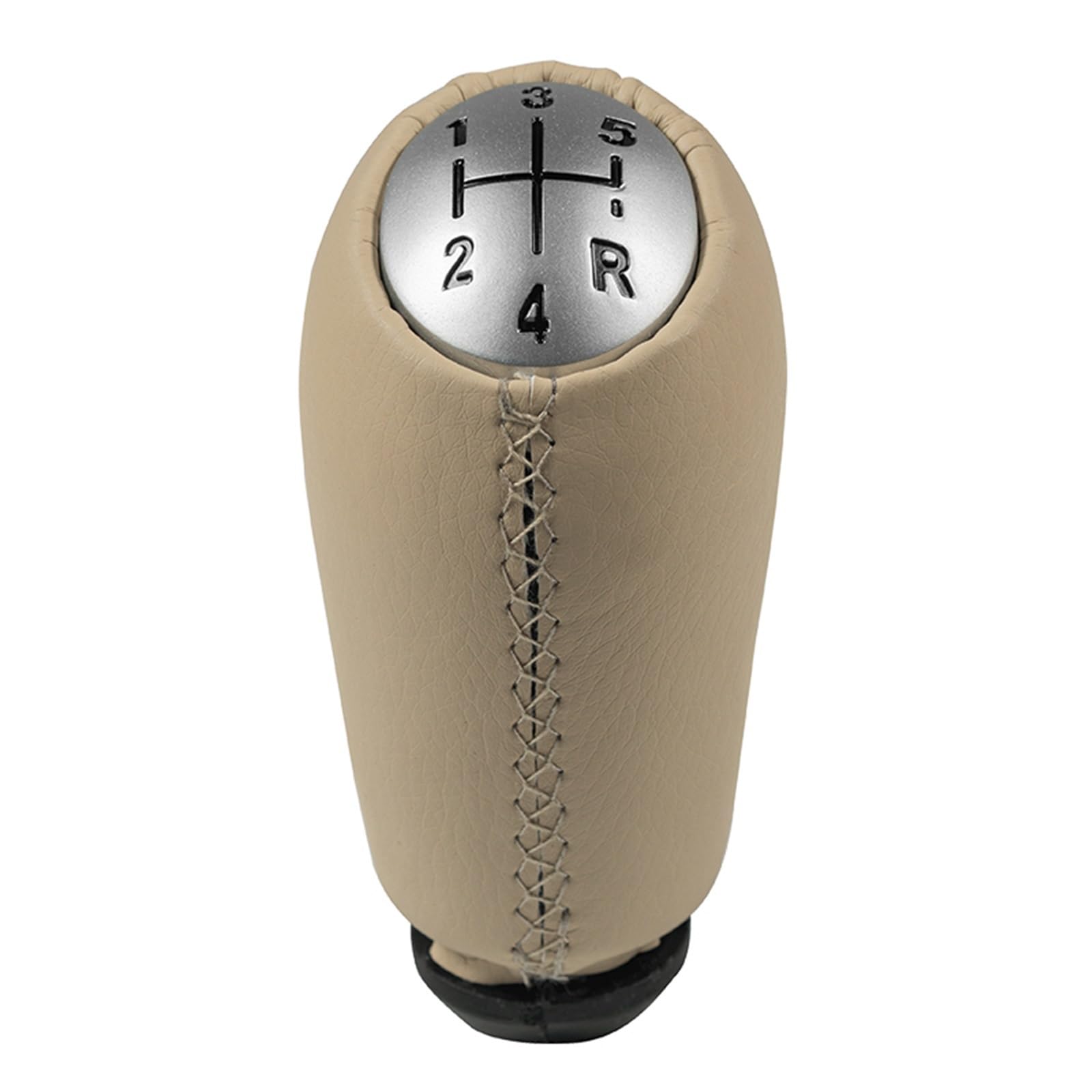 Schaltknauf Für Clio 2 II Für Megane 2 II Für Kangoo Auto Schaltknauf Stick Kopf Hebel Griff Staubdichte Abdeckung Fall Auto Schaltknauf(Matte Cap Beige) von IUKMR