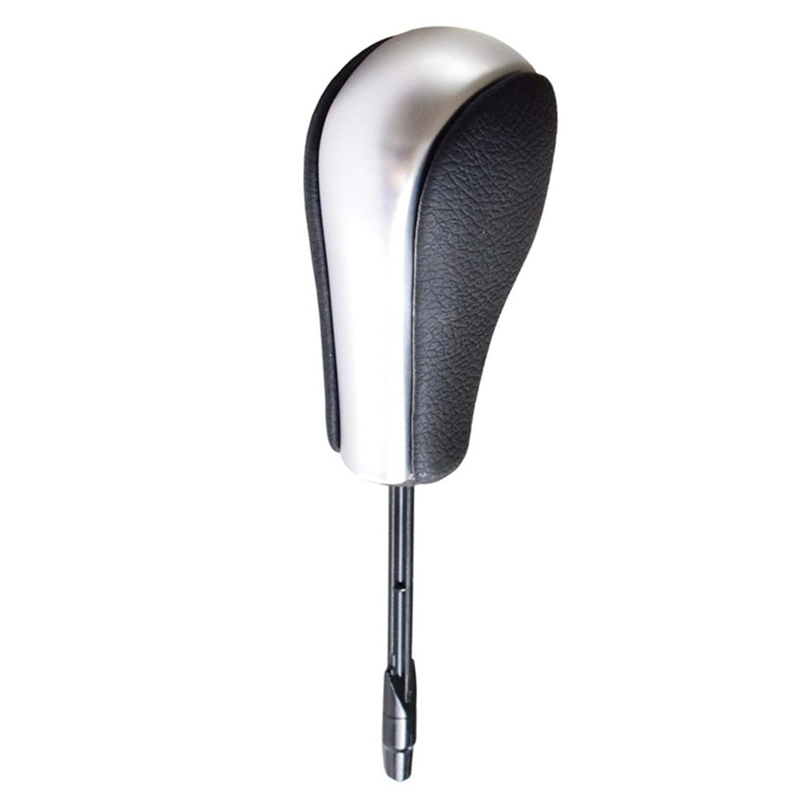 Schaltknauf Für E39 E46 E53 E60 E61 E63 E64 E83 E81 E82 E87 E90 E91 E92 E93 Carbon Faser Auto Automatische schalthebel Stick Knob Handball Auto Schaltknauf(Matt Silver-Long) von IUKMR