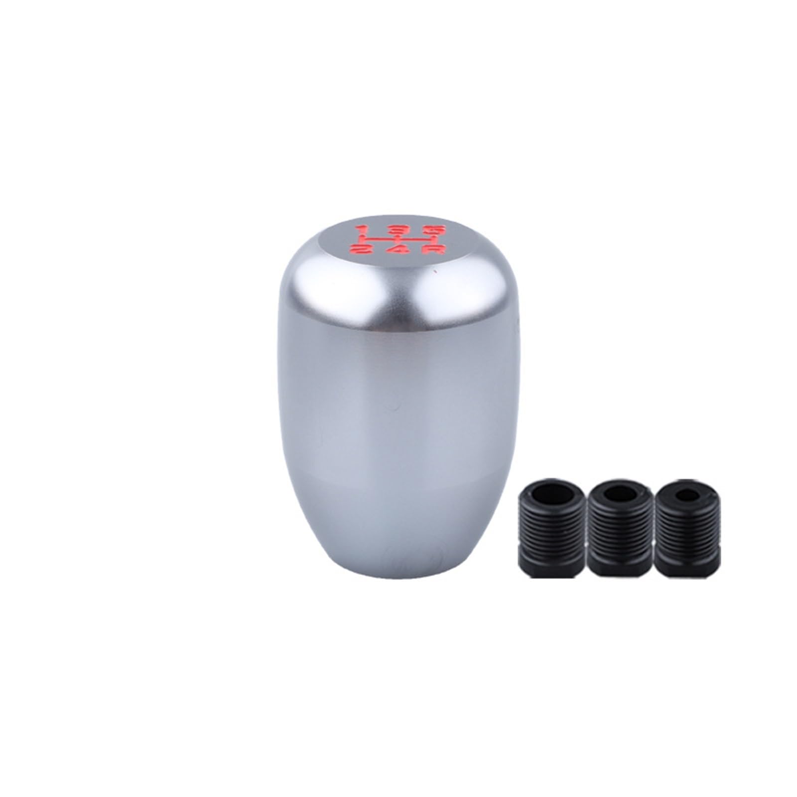 Schaltknauf Für Ford 5 6 Geschwindigkeit Auto Aluminium Manuelle Shifter Hebel Schaltknauf at MT Runde Form Knöpfe Auto Schaltknauf(Gray) von IUKMR