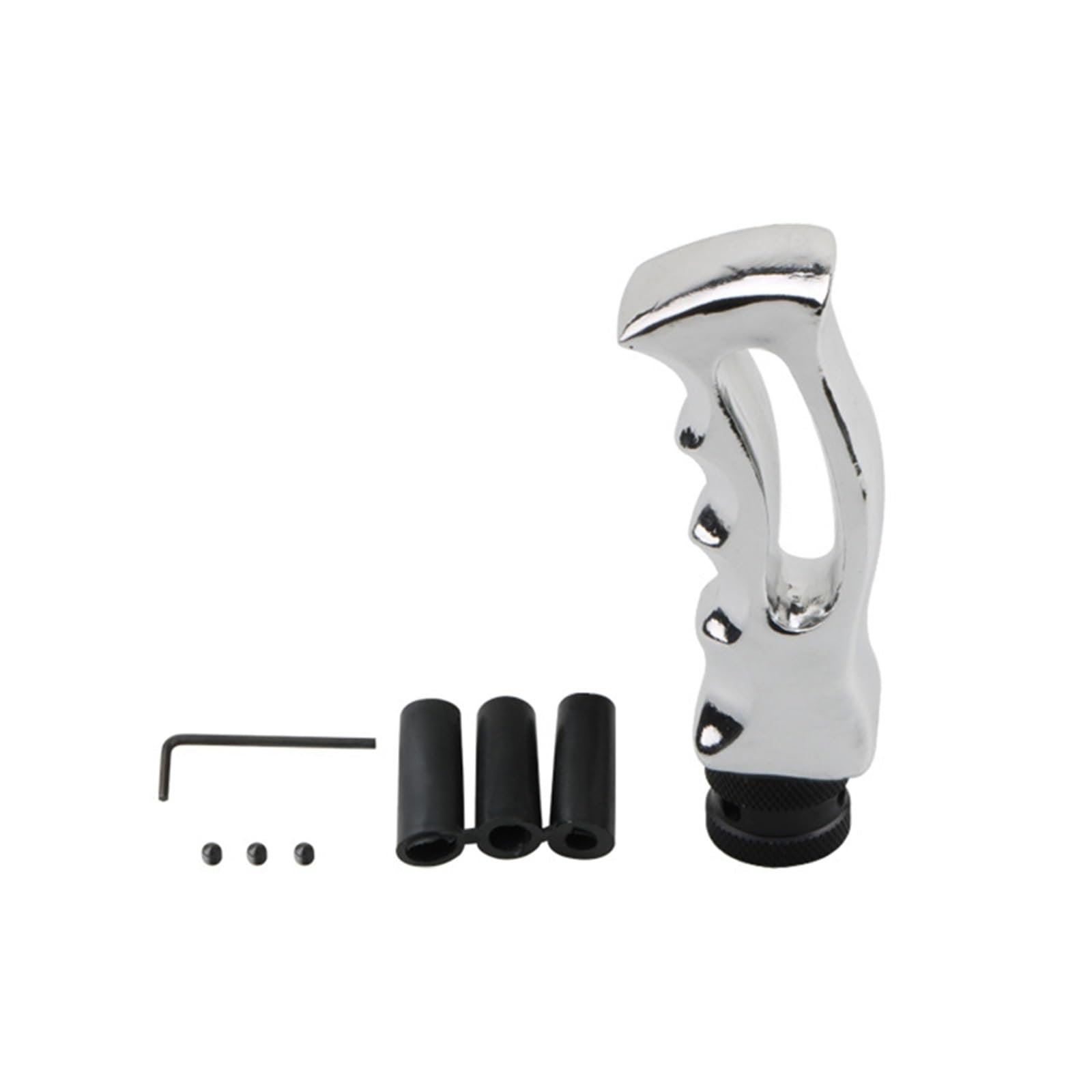 Schaltknauf Für Ford Universal Auto Manuelle Harz Shifter Hebel Schaltknauf at MT Griff Form Knöpfe Auto Schaltknauf(Silber) von IUKMR
