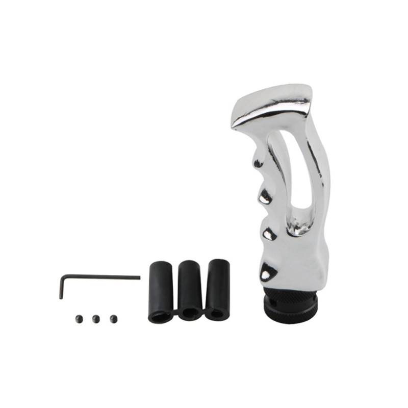 Schaltknauf Für Ford Universal Auto Manuelle Harz Shifter Hebel Schaltknauf at MT Griff Form Knöpfe Auto Schaltknauf(Silber) von IUKMR