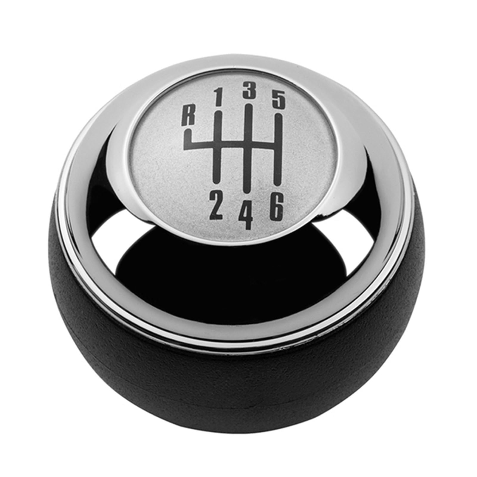 Schaltknauf Für Mini R50 2000-2006 Für Cabrio R52 R53 Für Cooper 02-08 5/6 Geschwindigkeit Schaltknauf Hebel Shifter Stift Griff Kopf Ball Auto Schaltknauf(White 6 Speed) von IUKMR