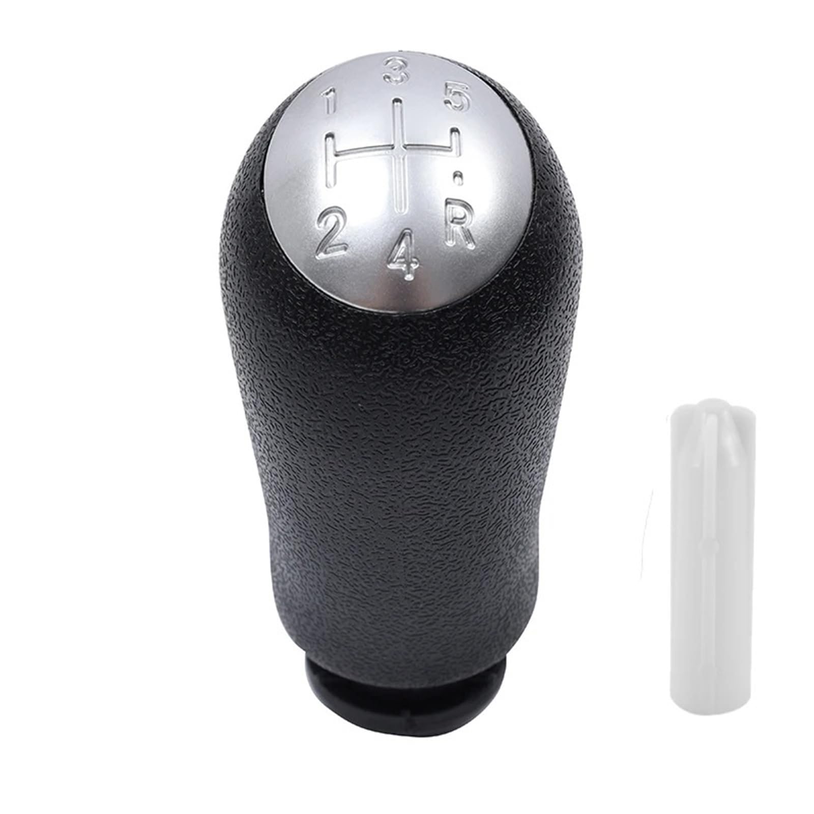 Schaltknauf Für Modus/Für Grand Für Modus (Depuis 2004) Schaltknauf 5 Geschwindigkeit Schaltknauf Hebel Shifter Handball Auto Schaltknauf(Silver no Font) von IUKMR