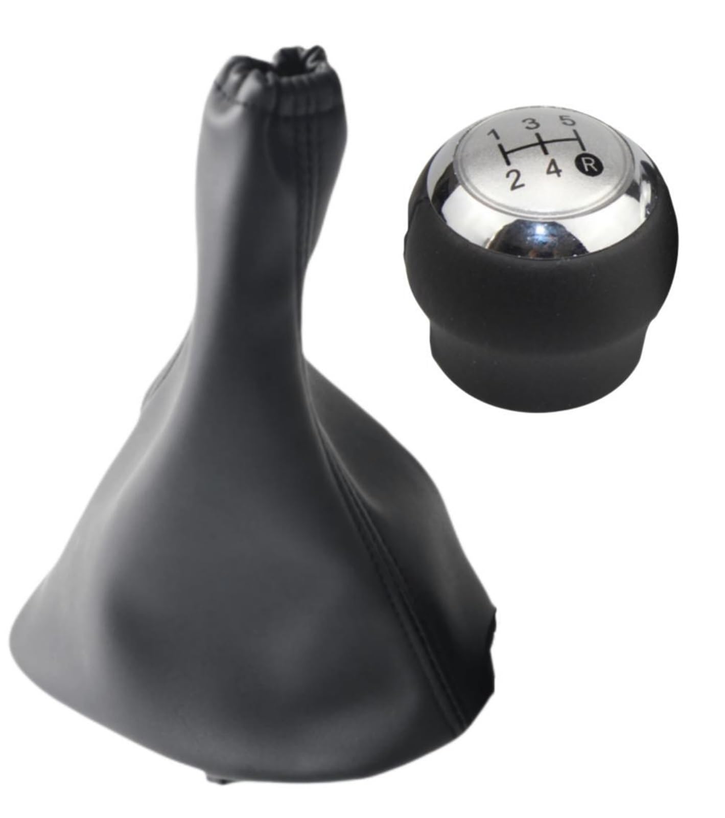 Schaltknauf Für Toyota Für Yaris II 2 MK2 2005-2011 Auto Schaltknauf Griff Schalthebel Stick Stift Gaitor Boot Abdeckung Auto Schaltknauf(5 Speed B) von IUKMR