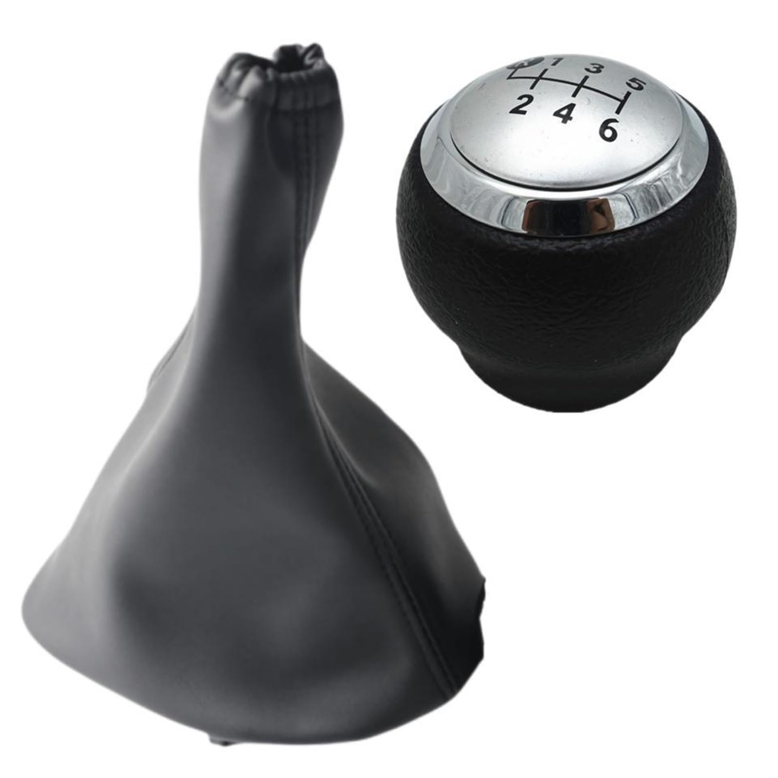 Schaltknauf Für Toyota Für Yaris II 2 MK2 2005-2011 Auto Schaltknauf Griff Schalthebel Stick Stift Gaitor Boot Abdeckung Auto Schaltknauf(6 Speed B) von IUKMR