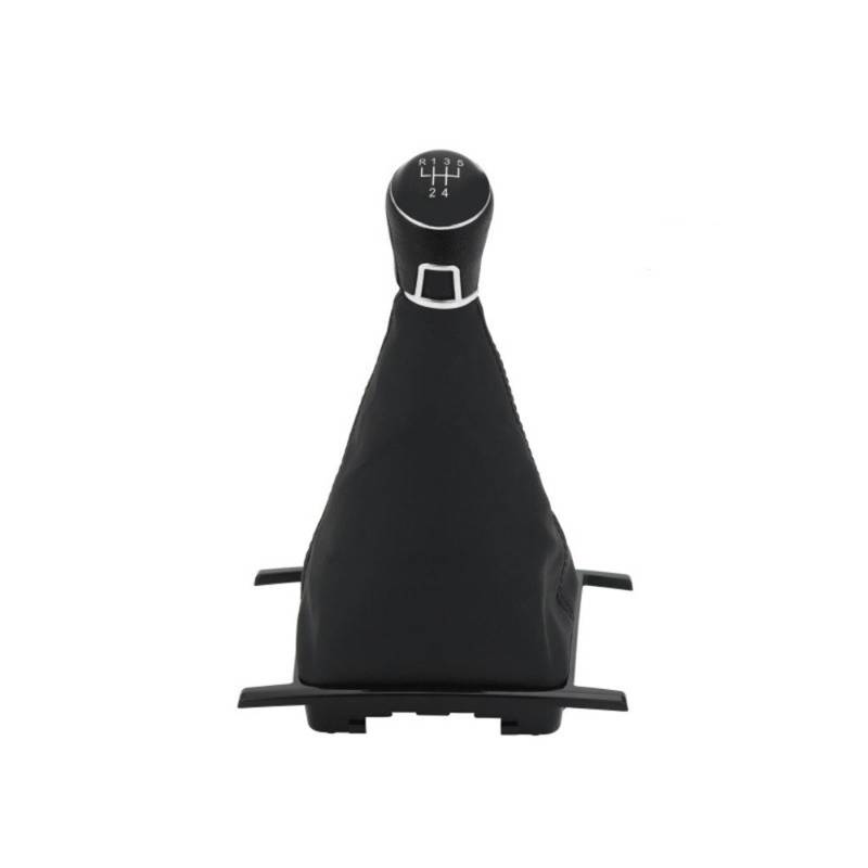 Schaltknauf Für VW Für Amarok 2010-2022 Manueller 5/6-Gang-Hebelstock mit Lederstiefel-Auto-Schaltknauf Auto Schaltknauf(5 Speed Plastic) von IUKMR