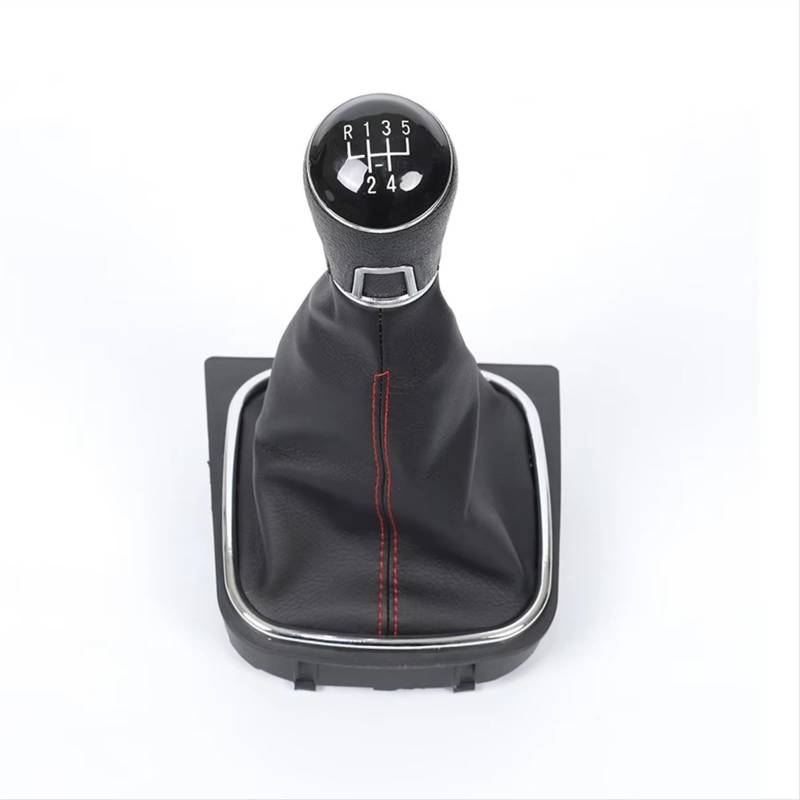 Schaltknauf Für VW Für Golf 5 6 Auto 5 Geschwindigkeit Schaltknauf Shift Stick Gamasche Abdeckung Ersatz Auto Schaltknauf von IUKMR