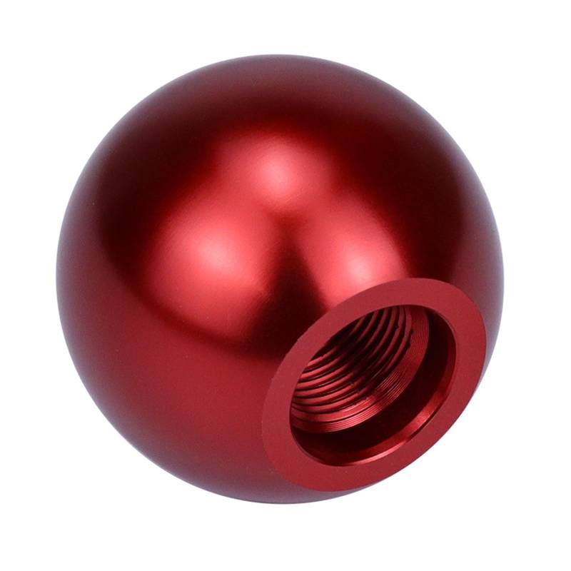 Schaltknauf Universal Auto Aluminium Schaltknauf Auto Stick Manuelle Automatische Übertragung Gearstick Griff Schalthebel Auto Schaltknauf(Red) von IUKMR