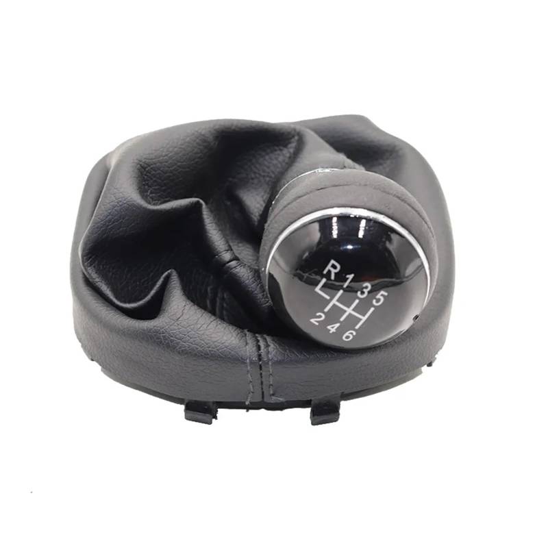 Gear Stick Schaltknauf Für VW Für Caddy 3 III MK3 2004-2015 Schaltknauf Boot Hebel Gaitor Shifter Staub Jacke Auto Schalthebel(6 speed) von IUKMRT