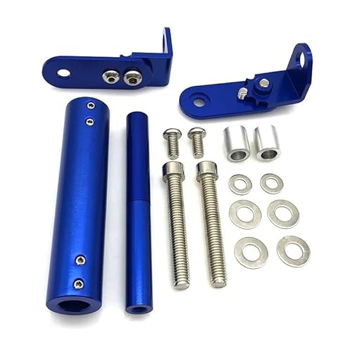 Handyhalterung Fahrrad Für Trail125 Für PCX125 Für ADV160 Motorrad Handy Halter GPS Navigation Halterung Handyhalter Fahrrad(1set Blue) von IUKMRT