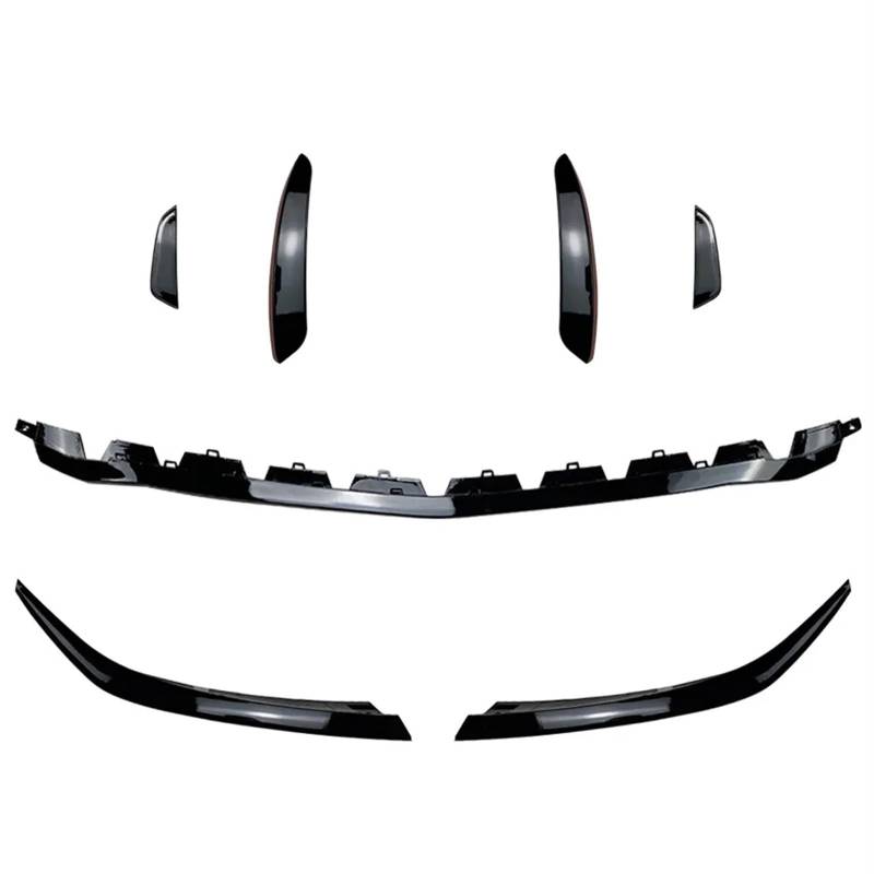 IUKMRT Front Spoiler Lippe Für Benz A-Klasse W177 A180 A200 A220 A35 Für AMG 2018 + Glanz Schwarz Front Stoßstange Lip Spoiler Splitter Auto Frontspoiler von IUKMRT