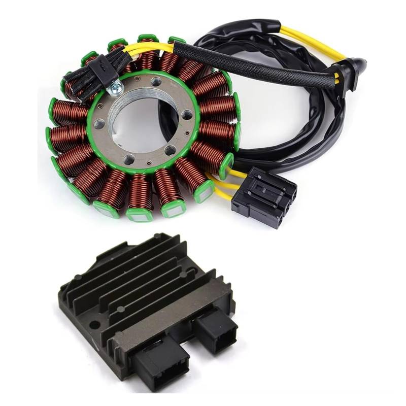 IUKMRT Stator Zündspule Für CB1000 Für CB1000R ABS 2009-2019 2018 2017 2016 2015 2014 2013 2012 Stator Spule Regler Gleichrichter Dichtung Zündstatorspule(B) von IUKMRT