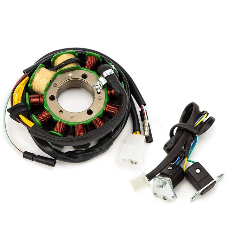 IUKMRT Stator Zündspule Für CB125T Für CB125TP 1982-1993 31120-KC1-702 31120-KC1-004 Generator Lade Motorrad Magneto Generator Stator Spule Zündstatorspule von IUKMRT
