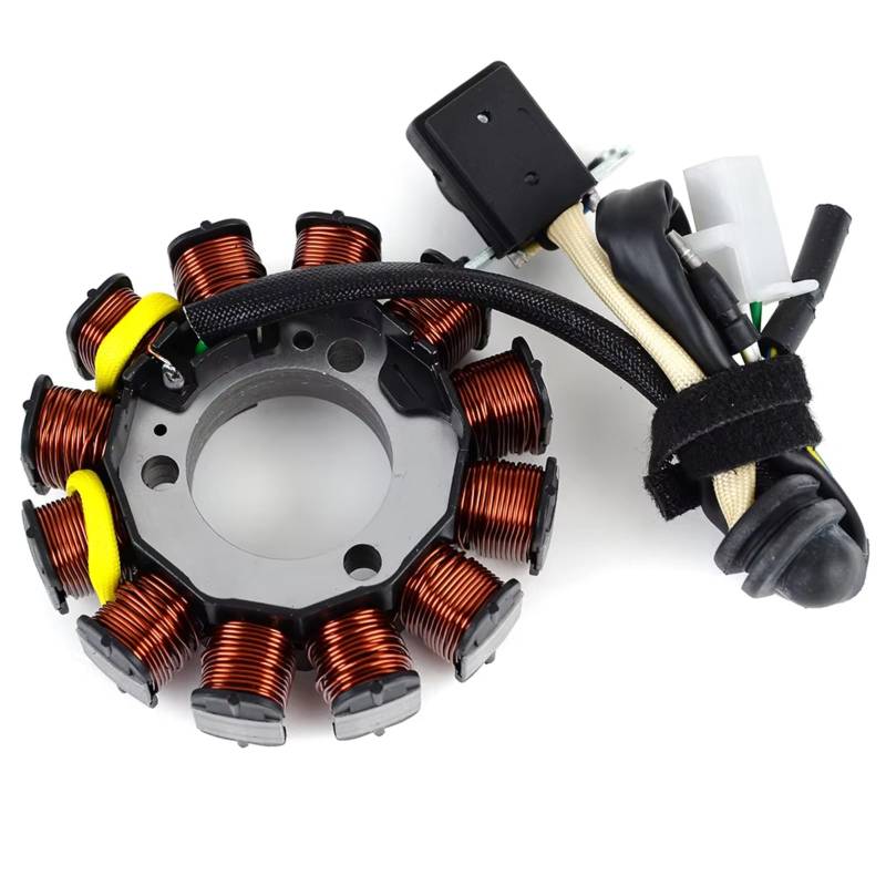 IUKMRT Stator Zündspule Für CBF125 Für CBF125M Für CBF 125 M 2009-2010 Motorrad Stator Spule Regler Gleichrichter Magnet Dichtung Zündstatorspule(R) von IUKMRT