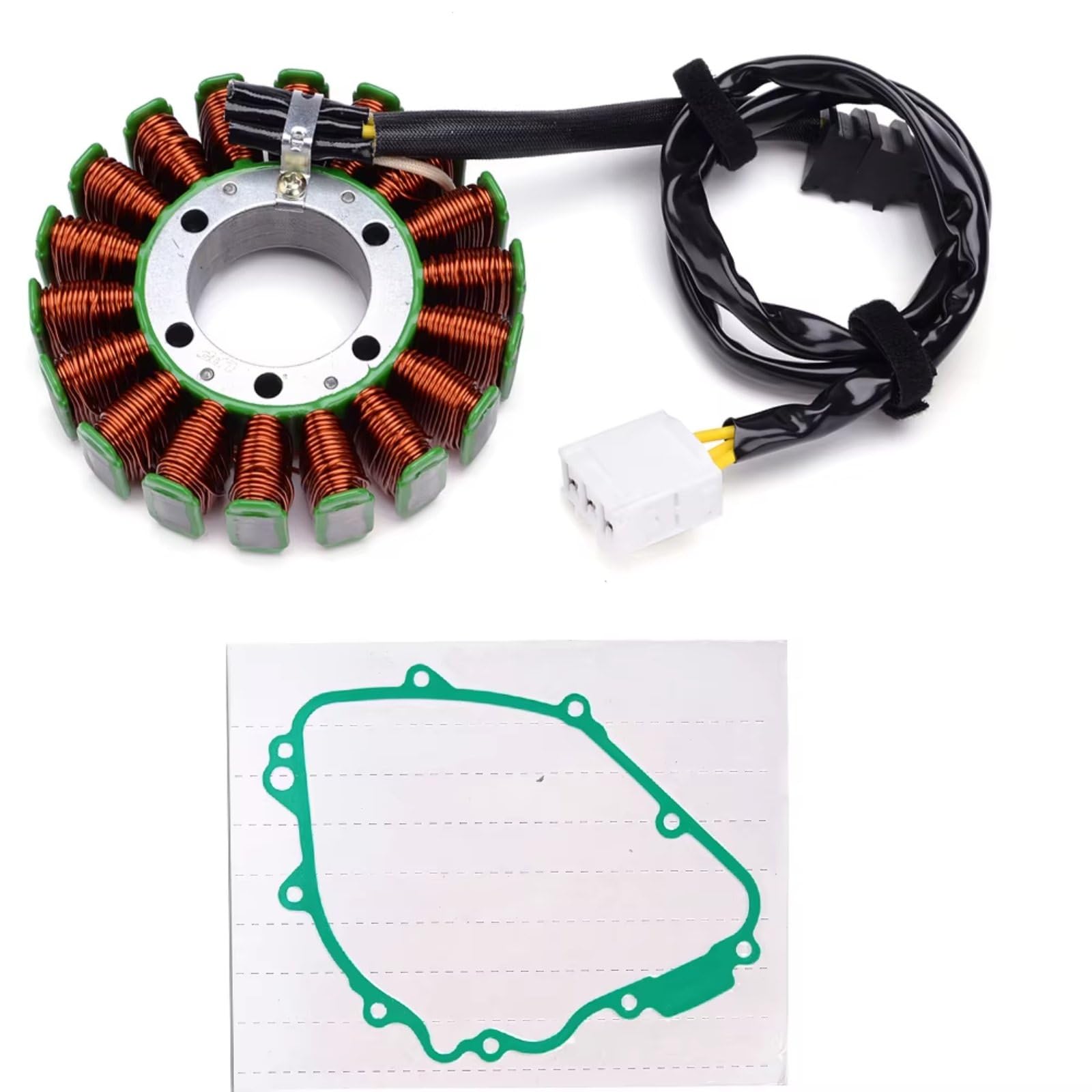 IUKMRT Stator Zündspule Für CBR900RR Für CBR954RR Für Fireblade 2002 2003 Stator Spule + Regler Gleichrichter Mit Dichtung Zündstatorspule(C) von IUKMRT