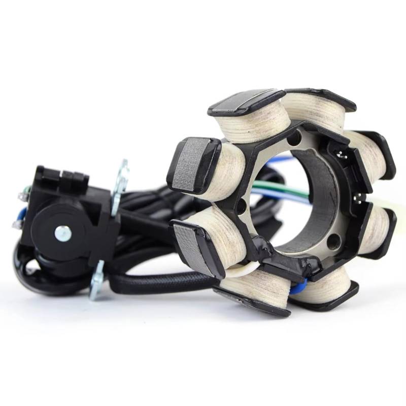 IUKMRT Stator Zündspule Für CRF150 Für CRF150R Für CRF150RB 2007-2023 Motorrad Stator Spule Dichtung, Magneto Abdeckung Zündstatorspule(A) von IUKMRT