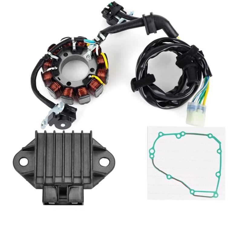 IUKMRT Stator Zündspule Für CRF450 Für CRF450R 2009-2012 2013 2014 2015 2016 Magneto Stator Spule Stator Spule Regler Gleichrichter Dichtung Zündstatorspule(2013-2014) von IUKMRT