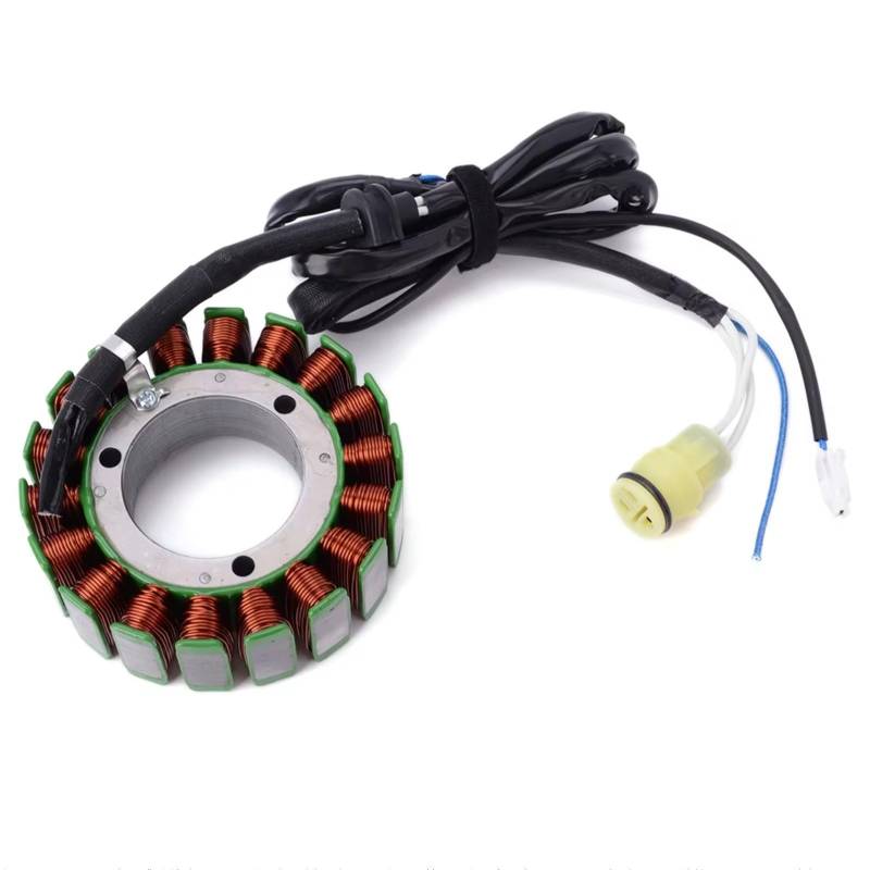 IUKMRT Stator Zündspule Für Kawasaki Für ZX-12R Für Ninja ZX 12R 1200 ZX1200 2000 2001 Motorrad Motor Teile Generator Magneto Stator Spule Zündstatorspule von IUKMRT