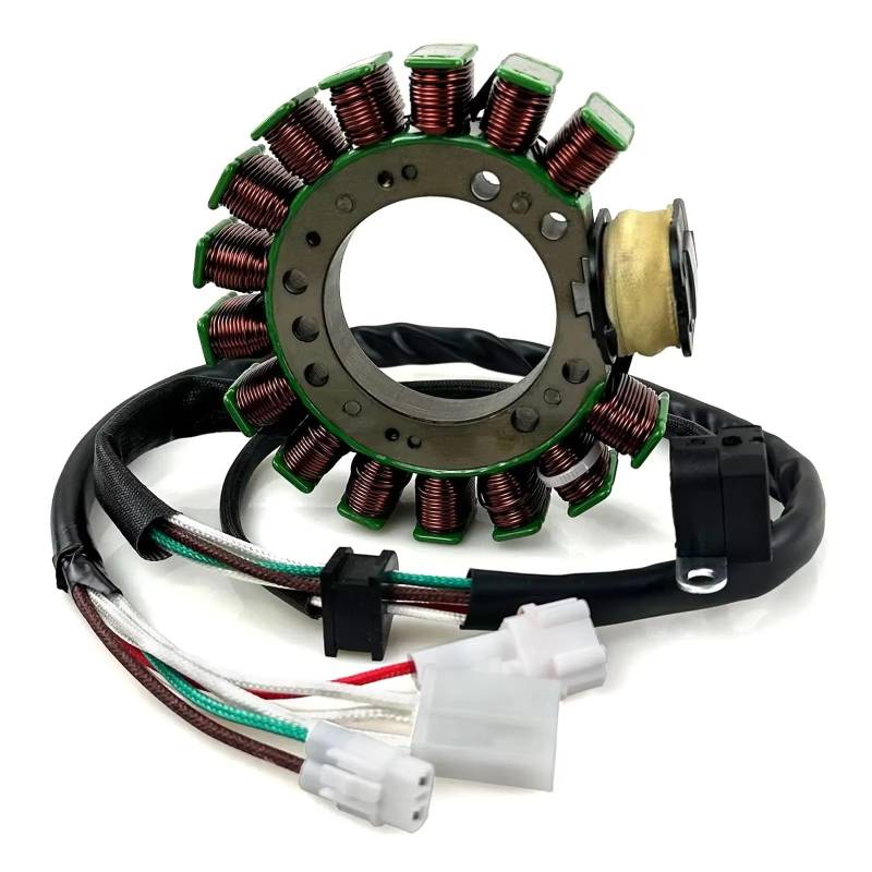 IUKMRT Stator Zündspule Für Krieger 350 Für YFM350X 1996-2001 3HN-85510-10-00 Starter Relais Magnet Stator Spule Regler Gleichrichter Stator Dichtung Zündstatorspule von IUKMRT