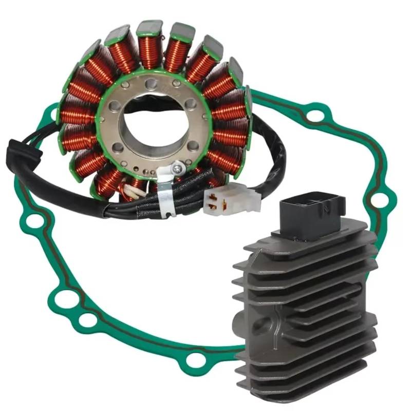 IUKMRT Stator Zündspule Für Suzuki Für GSR400 2006-2010 Für GSR600 2006-2010 Stator Spule 31401-29G00 31401-29G20 Stator Spule Gleichrichter Dichtung Zündstatorspule von IUKMRT