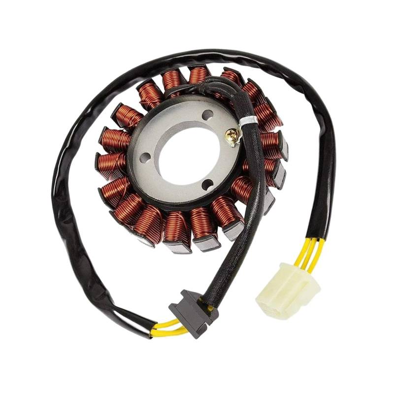 IUKMRT Stator Zündspule Für Suzuki Für GSXR 600 750 2006-2022 Mageneto Generator Motorrad Stator Spule & Dichtung Set Zündstatorspule von IUKMRT