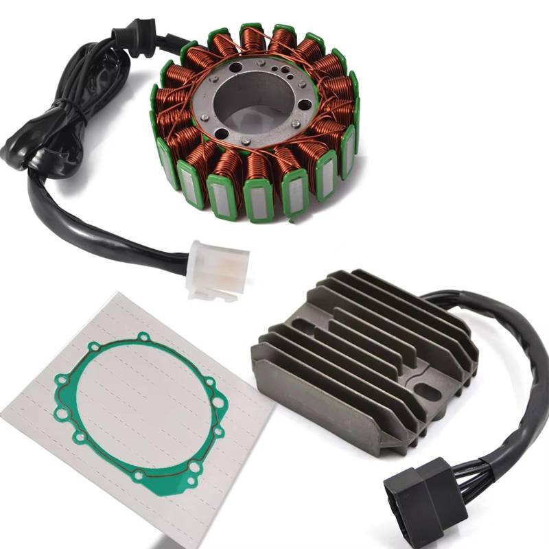 IUKMRT Stator Zündspule Für Suzuki Für GSXR600 Für GSX-R600 Für GSX-R750 Für SRAD 1996 1997 1998 1999 Mit Dichtung Stator Spule Gleichrichter Zündstatorspule(B) von IUKMRT
