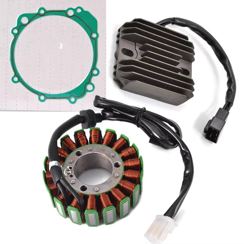 IUKMRT Stator Zündspule Für Suzuki Für GSXR600 Für GSXR750 Für GSXR Für GSX-R 600 750 1996 1997 1998 1999 2000 Stator Spule Regler Rectifier Dichtung Zündstatorspule(A) von IUKMRT
