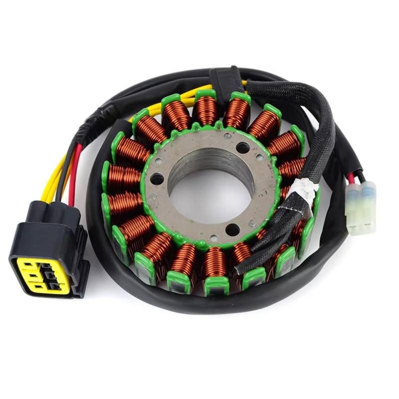 IUKMRT Stator Zündspule Für TM Für Racing MX300 MX250 EN300 EN250 MX EN 300 250 4Temps F15551.02 Für KOK YS 9022 Motorrad-Statorspule Zündstatorspule von IUKMRT