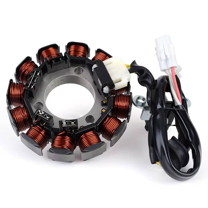 IUKMRT Stator Zündspule Für TTR110 Für TTR 110 Für TT-R110 2008-2017 Motorgenerator Ladestatorspule Motorradzündungsmagneto-Statorspule Zündstatorspule von IUKMRT