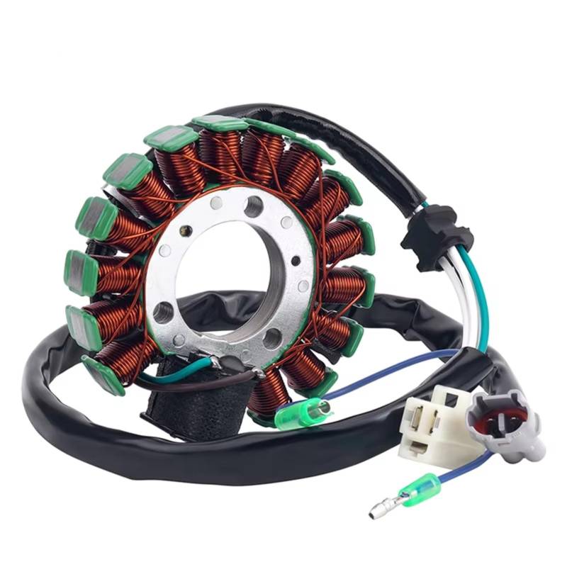 IUKMRT Stator Zündspule Für TW125 1999-2004 Für TW200 2000-2018 Für TW225 2002-2007 4WP-85510-10 TW 125 200 225 Motorradgenerator Statorspule Zündstatorspule von IUKMRT