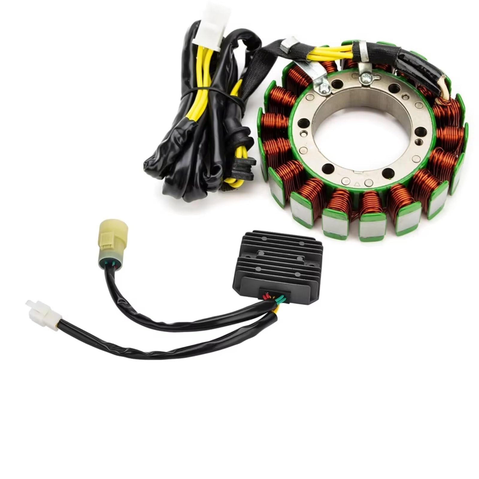 IUKMRT Stator Zündspule Für XRV750 RD07 Für Afrika Für Twin 1993-2002 2003 Mit Dichtung Motor Stator Spule + Spannungsreglergleichrichter Zündstatorspule(D) von IUKMRT