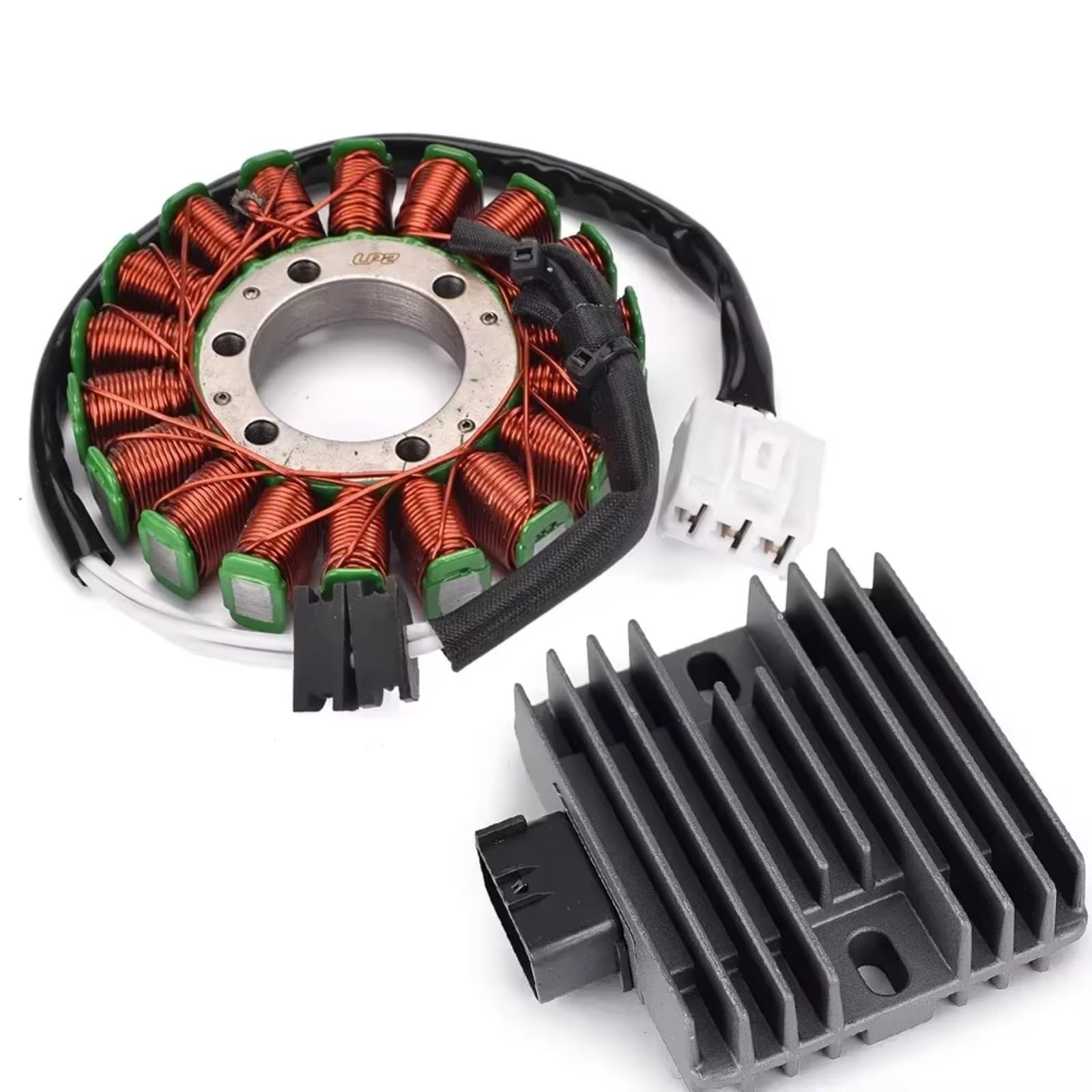 IUKMRT Stator Zündspule Für YZF R6 Für YZF-R6 2006-2016 2015 2014 2013 2012 2011 2010 2009 2008 2007 Regler Gleichrichter Stator Spule Zündstatorspule(A) von IUKMRT
