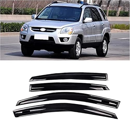 ZAFONI 4 Stück Auto Windabweiser, Für KIA Sportage 2007-2012 TüR Seitenscheiben Regenschutz Sonnenschutz Zubehör ZAFONI 4 Stück Auto Windabweiser, Für KIA Sportage 2007-2012 TüR Seitenscheiben Regenschutz Sonnenschutz Zubehör von IUSOT